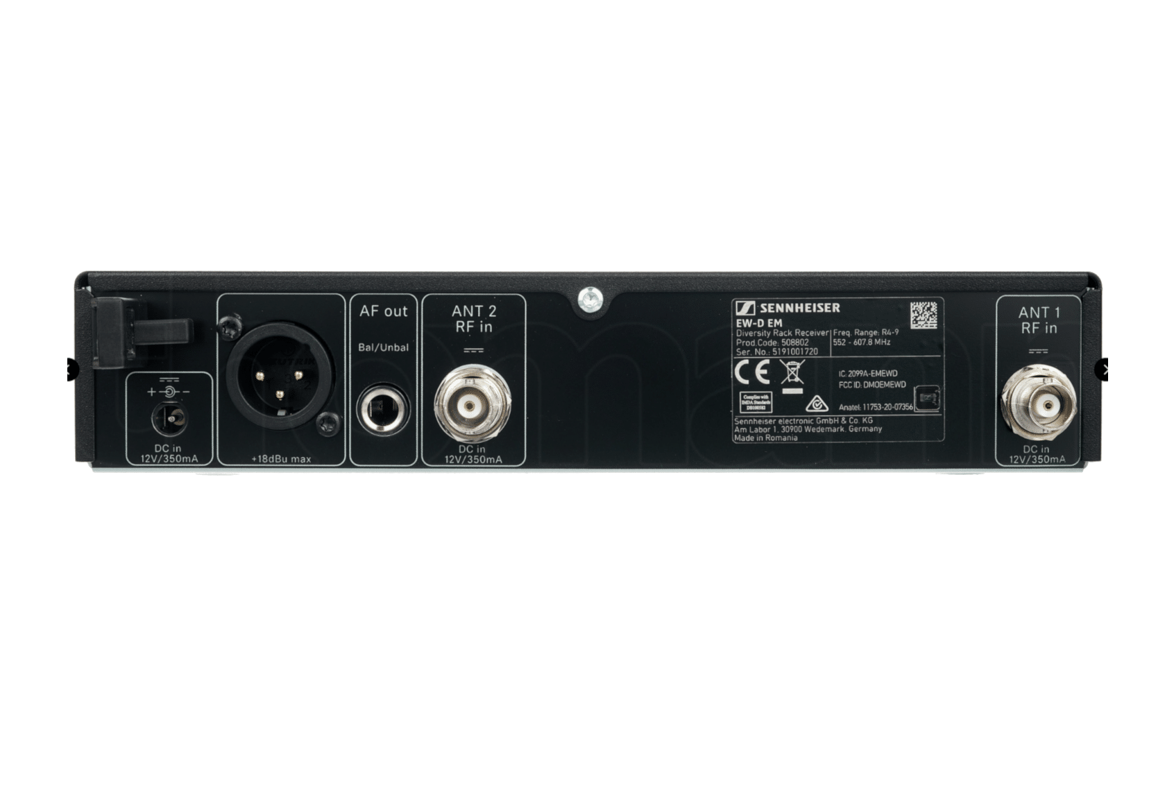 Mikrofon, trådløs, Sennheiser EW-D 835-S U1/5 inkl. batteripakke - Billede 3