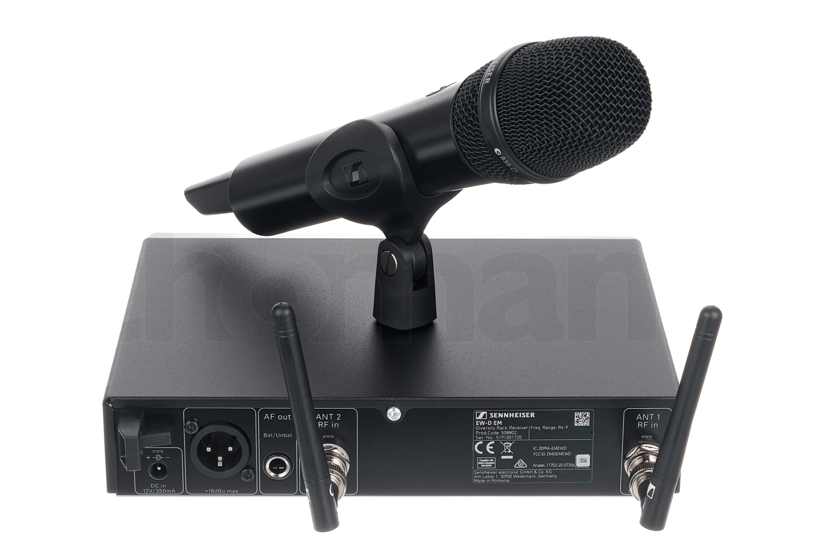 Mikrofon, trådløs, Sennheiser EW-D 835-S U1/5 inkl. batteripakke - Billede 4